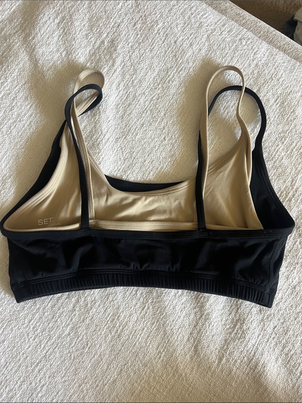 AIRLUXE™ BREATHE LAYERED MOVE BRA - MARLIN - Picture 3 of 5